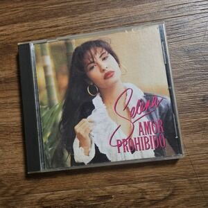 Selena – Amor Prohibido CD EMI Latin 1994 H2 7243 8 28803 2 5 Latin Pop Tejano